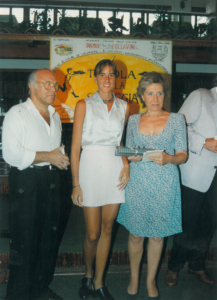 1995 - Forte dei Marmi, La Capannina - Stella Aneri con Francesca Duranti