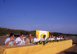 1996 - Marina di Castagneto Carducci, spiagga Le Sabine - La Giuria
