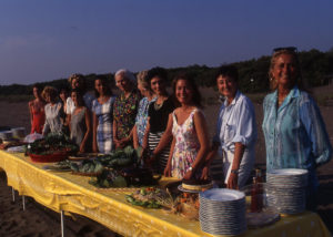 1996 - Marina di Castagneto Carducci, spiagga Le Sabine - Le concorrenti