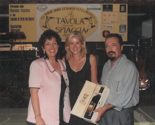 2000 - Lisa Gori premiata da Remo Grassi
