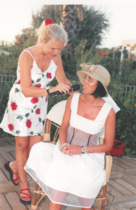 2000 – Forte dei Marmi, bagno Roma di Levante - Irene Thaon de Revel intervista Valentina Volpe