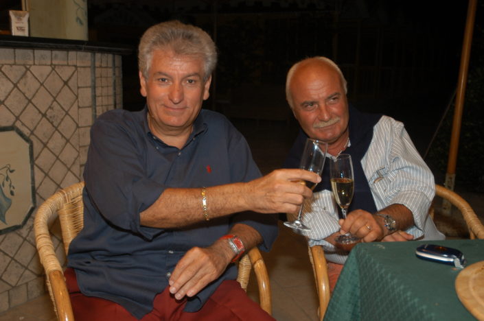2004 - Forte dei Marmi, La Capannina - Gherardo Guidi e Gianni Mercatali