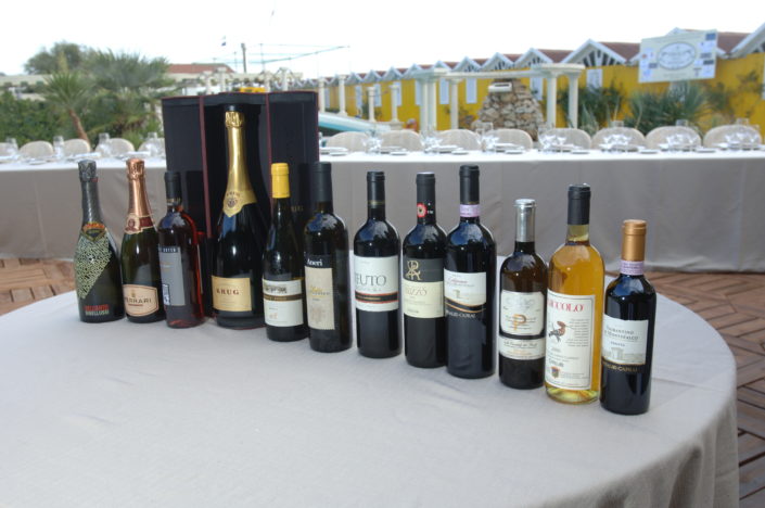 2006 - Forte dei Marmi – bagno Roma di Levante - I vini in degustazione